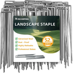 52-Pack 6 Heavy Duty Gauge Landscape Staples