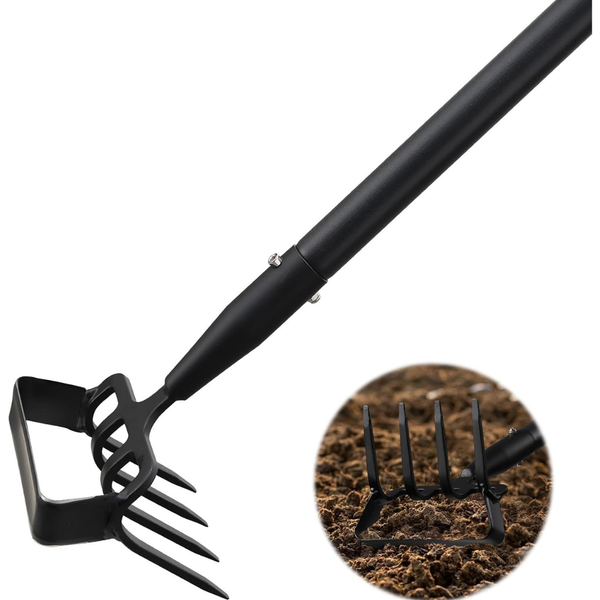 JAOTREL 2-in-1 48" Garden Hoe Tool