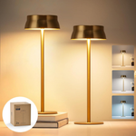 2-Pack Philips Cordless Table Lamp W/ Touch Control & 3-Color Stepless Dimming