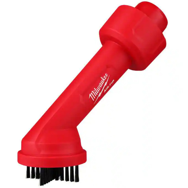 1-1/4" - 2-1/2" AIR-TIP Cross Brush Tool Wet/Dry Shop Vacuum Attachment