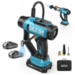 SEESII 3-in-1 150PSI Cordless Tire Inflator With Auto-Shutoff