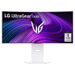 34" LG Ultragear 34GX90SA-W Curved WQHD 240Hz 0.03ms OLED Freesync & G-SYNC Compatible Gaming Monitor
