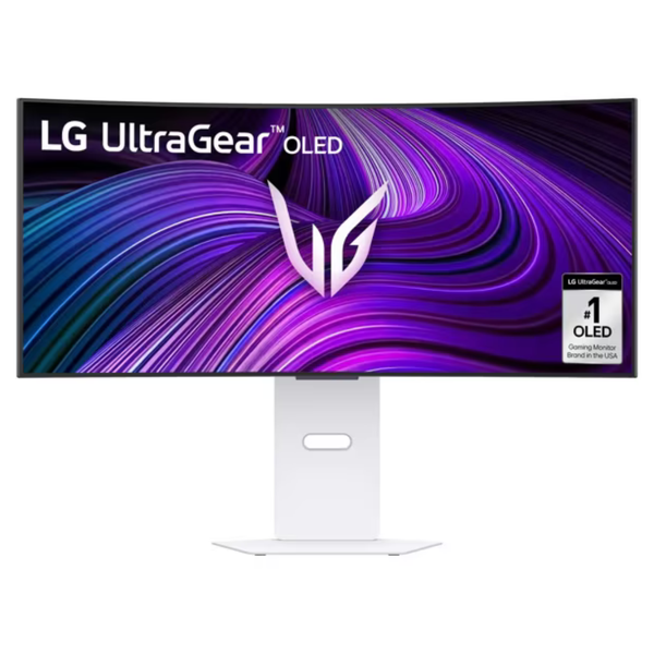34" LG Ultragear 34GX90SA-W Curved WQHD 240Hz 0.03ms OLED Freesync & G-SYNC Compatible Gaming Monitor