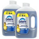 2-Pack 51.5-Oz Dawn Platinum Fresh Rain Scent Dish Soap Refill Jug