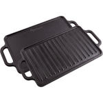 Victoria 13 X 8.5 Rectangular Cast Iron Griddle (GDL-189)