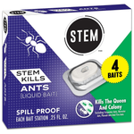 STEM Liquid Ant Baits Indoor Ant Killer With 4 Bait Stations