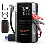 WOLFBOX 4000A Jump Starter With 160PSI Air Compressor
