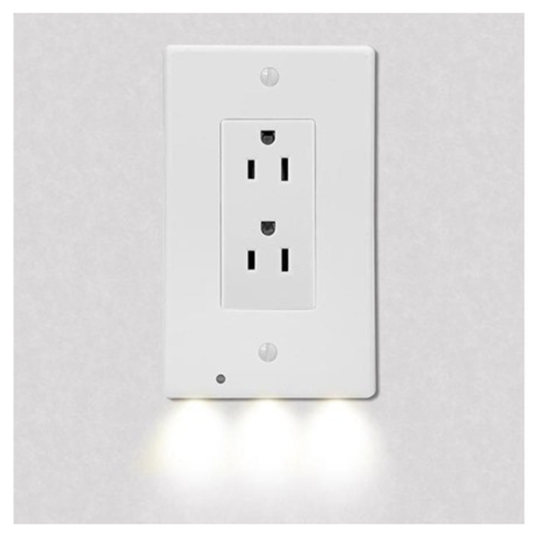 5-Pack BH Outlet Cover With Built-In LED Night Light