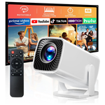 4K Short Throw Mini Projector With Rotating Stand