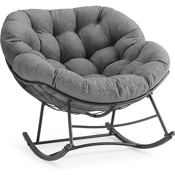 Olixis Oversized Rocking Chair With 5.5'' Cushion