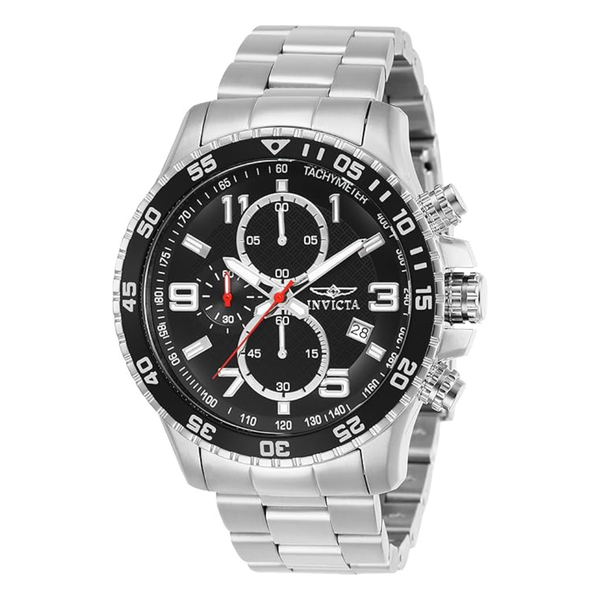45mm Invicta Specialty Stainless Steel Men's Quartz Watch