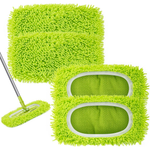 4-Piece Microfiber Reusable Replacement Mop Pads