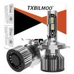 2-Pack Hi/Lo Beam 6500K White Light Combo Bulbs Kit