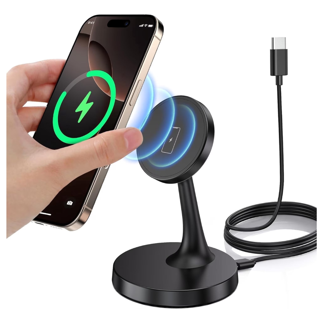 15W Fast Magnetic Wireless Charger Stand
