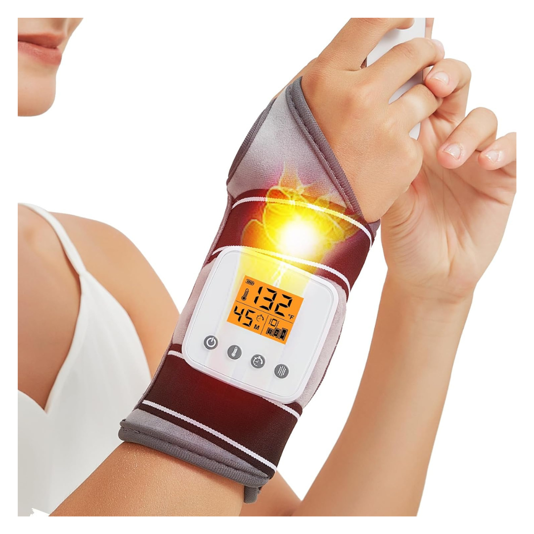 Cordless Vibration Heating Wrist Pad
