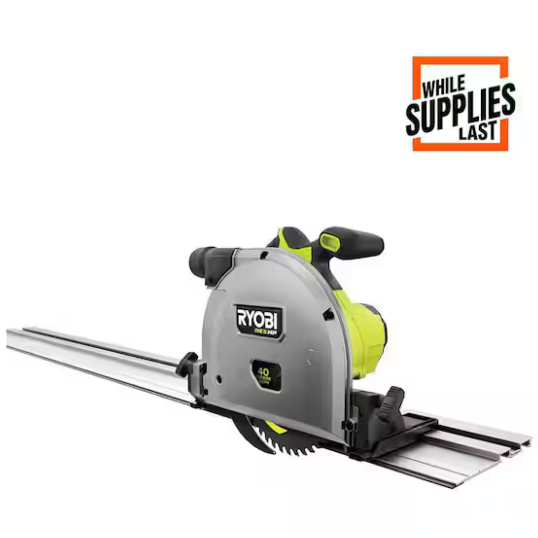 Ryobi ONE+ HP 18V Brushless Cordless 6-1/2 In. Track Saw (Tool Only)