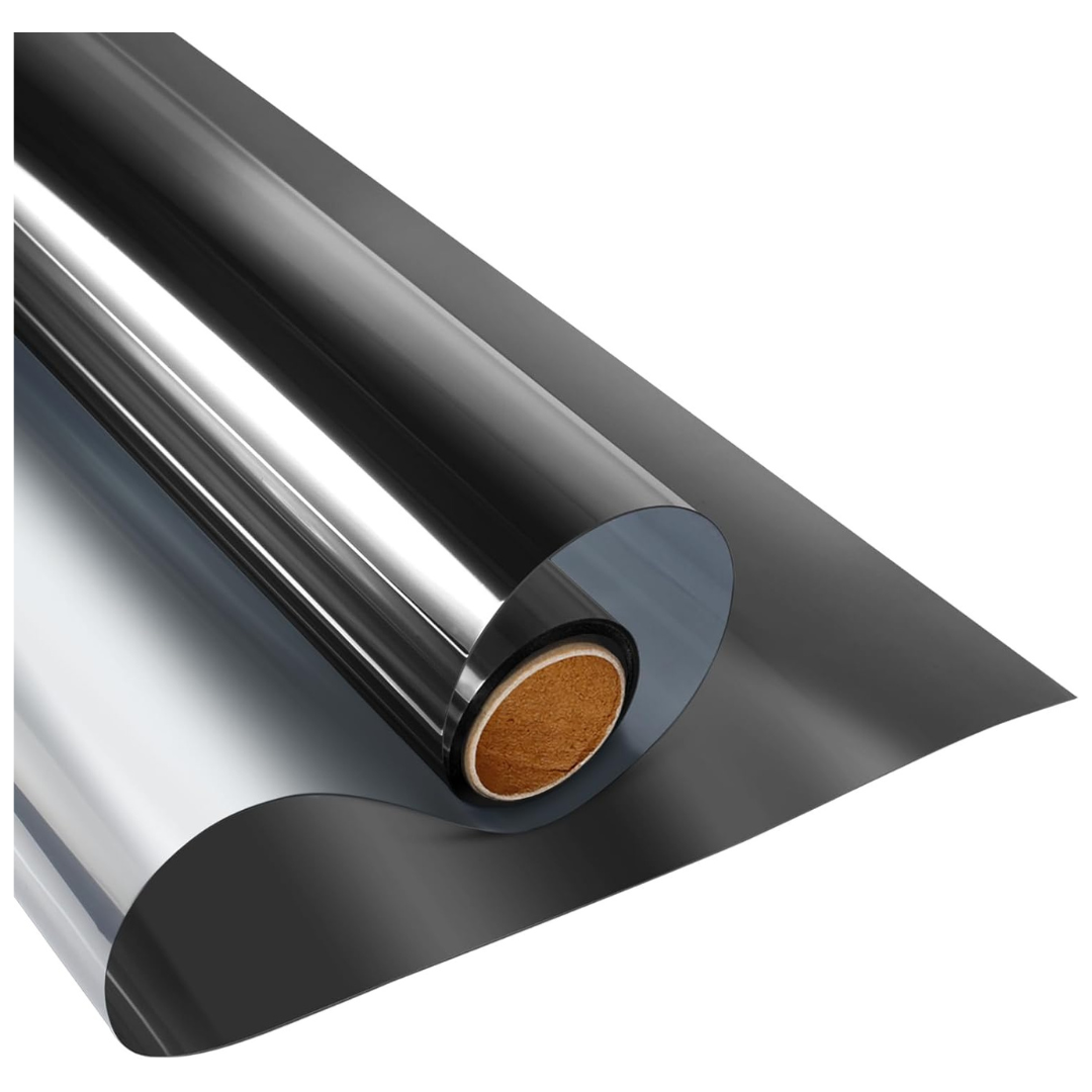 17.5" X 6.5' Kespen One-Way Sun Blocking Window Film