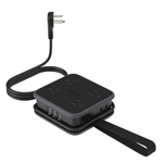 5ft Flat Plug Power Strip With USB