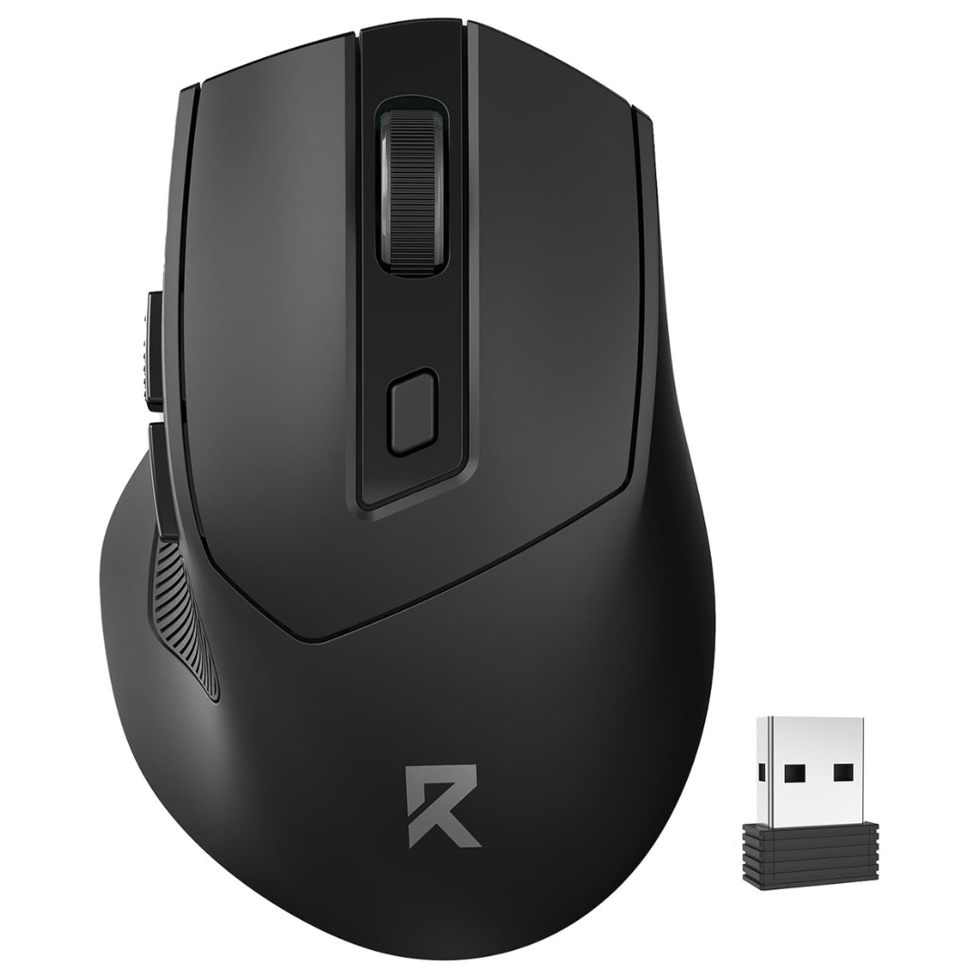 Redragon 2.4GHz Wireless Ergonomic Mouse With USB Receiver