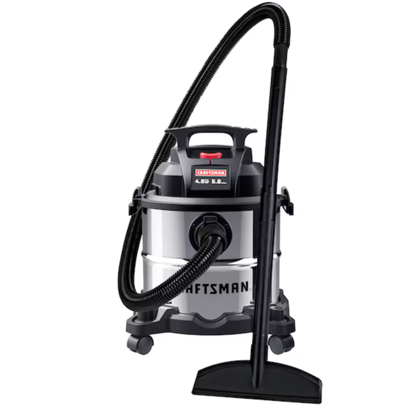 Craftsman 5-Gallon 4 HP Corded Wet/Dry Shop Vacuum with Accessories