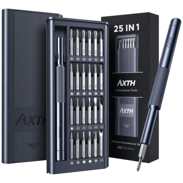 AXTH 25-in-1 Precision Magnetic Screwdriver Set
