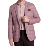 1905 Collection Slim Fit Plaid Sportcoat