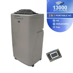 Whynter ARC-131GD 13000 BTU Dual Hose Cooling Portable Air Conditioner
