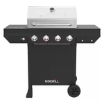 Nexgrill 4-Burner Propane Gas Grill With Stainless Steel Main Lid
