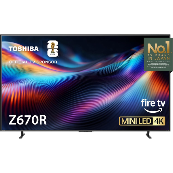 100" Toshiba Z670 Series 4K Ultra HDR Smart QLED Fire TV