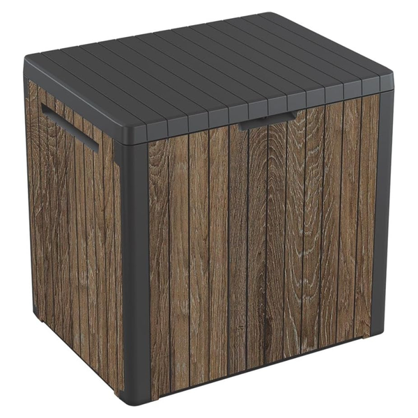 Signature Everwood 30 Gallon Resin Outdoor Storage Box