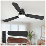Ostive 42" Modern Ceiling Fans W/ LED Lights & Remote