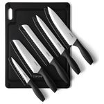 11-Piece Carote Rustproof Stainless Steel Kitchen Knives Set
