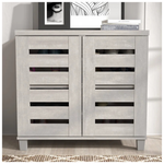 12-Pair Steelside Crete Lismore Shoe Storage Cabinet