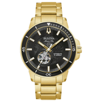 Bulova Men's Marine Star 'Series C' Automatic Gold Stainless Steel 3-Hand Watch