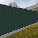 6ft x 20ft Dark Green Heavy Duty Privacy Screen Fence