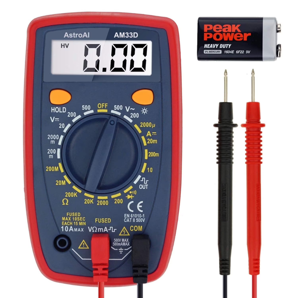 AstroAI 2000 Counts Digital Multimeter
