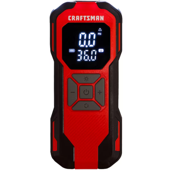 Craftsman 12V 150PSI Portable Air Inflator W/ LED Light & USB-C Port