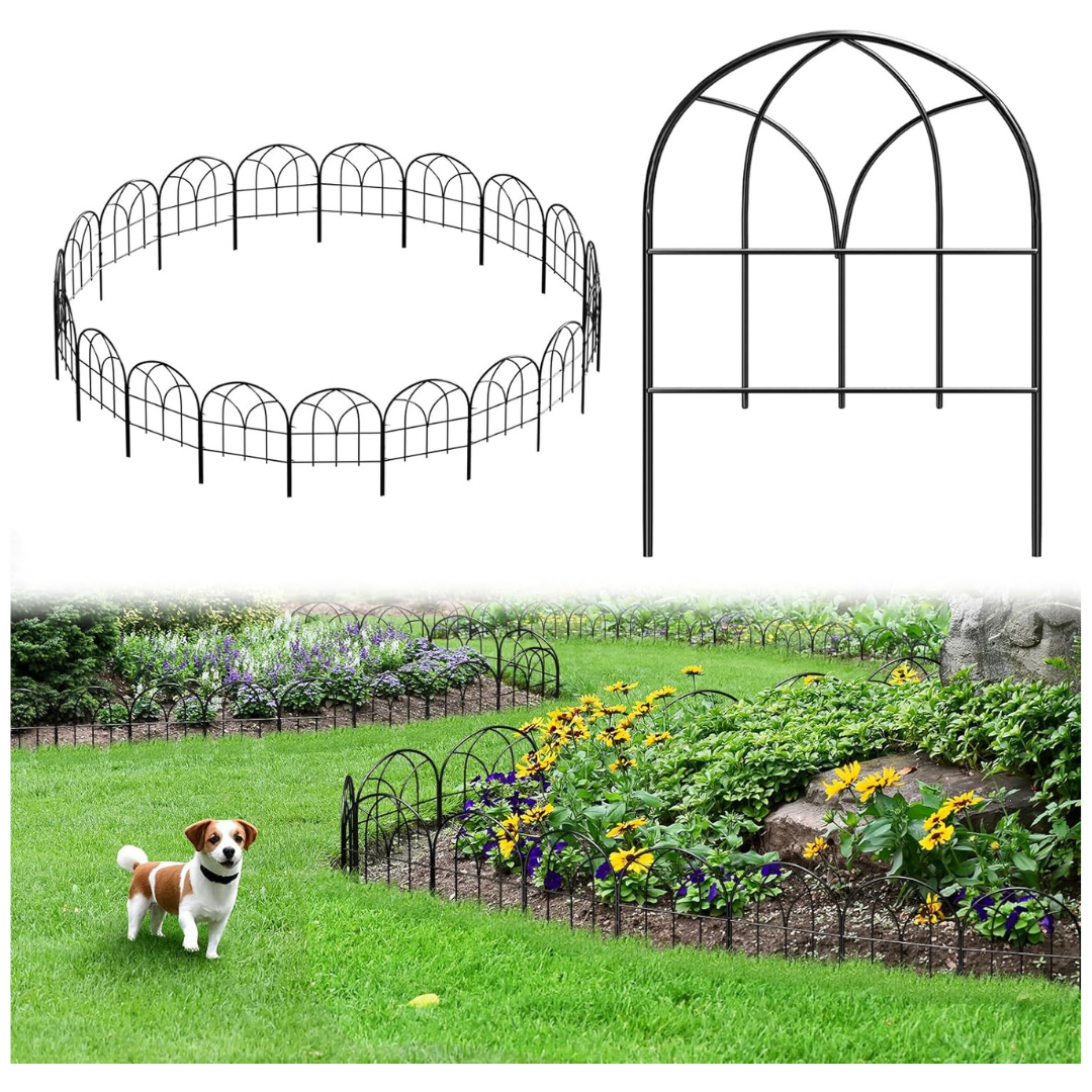 19-Piece Promitop Small Garden Fence Animal Barrier (Small 19 Panel)