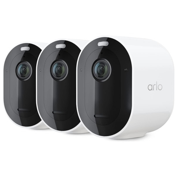 3-Pack Arlo Pro 5S 2K Wireless Security Camera With Spotlight (2 Colors)