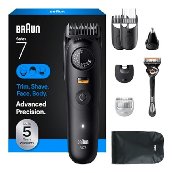 Braun Men's Series 7 7530 All-in-One Beard & Body Grooming Kit