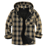 Men's Flannel Plaid Jacket With Pocket (Various)