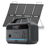 288Wh 600W LiFePO4 Power Station W/ 80W Solar Panel