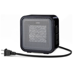 Amazon Basics 500W Mini Ceramic Space Heater (Black)