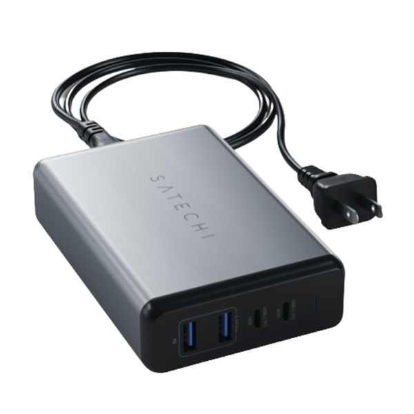 Satechi 108W Pro Desktop Charging Station W/2 USB-C & 2 USB-A Ports