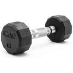 5lb CAP Barbell Adult 12 Sided Coated Dumbbell W/ Non-Slip Chrome Handle