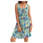 Women's Spring Summer Mini Boho Floral Dress With Pockets (Various)