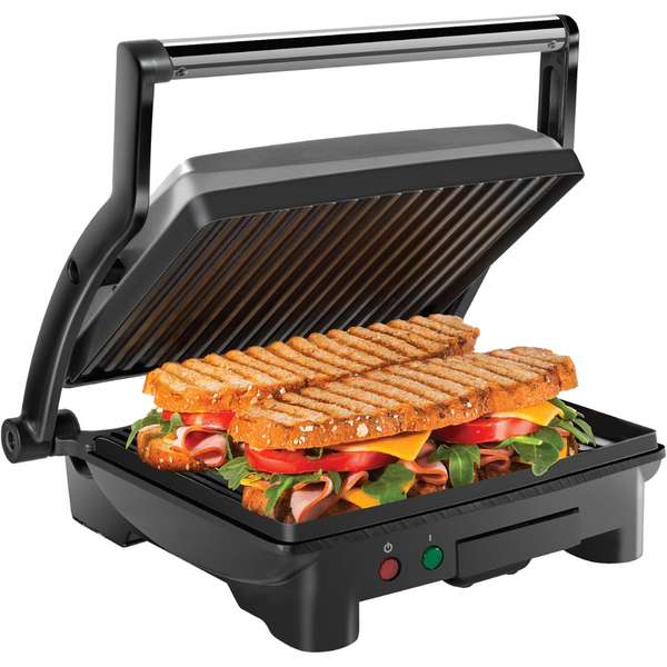 Chefman 4-Slice Non-Stick Panini Press Grill & Gourmet Sandwich Maker