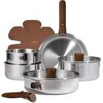 13-Piece Carote Stainless Steel Cookware Set