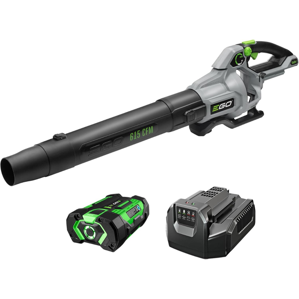EGO Power+ 615 CFM 56V Cordless Leaf Blower W/ Battery & Charger