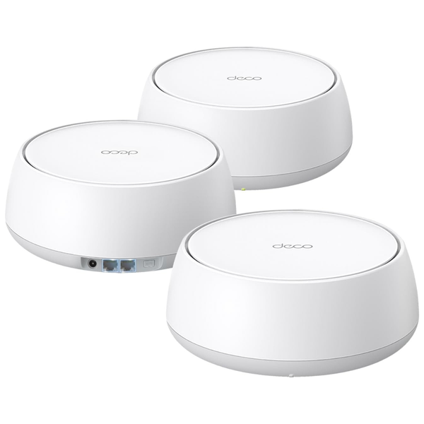 3-Pack TP-Link Dual-Band BE5000 WiFi 7 Mesh Wi-Fi System (Deco BE25)